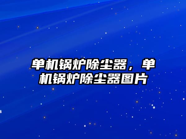 單機鍋爐除塵器，單機鍋爐除塵器圖片