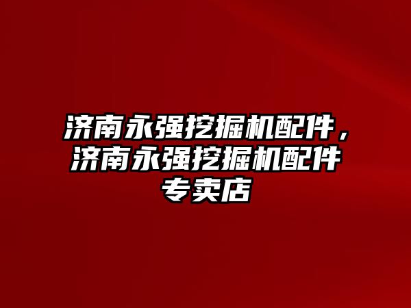 濟南永強挖掘機配件，濟南永強挖掘機配件專賣店