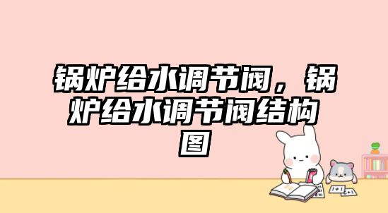 鍋爐給水調(diào)節(jié)閥，鍋爐給水調(diào)節(jié)閥結(jié)構(gòu)圖