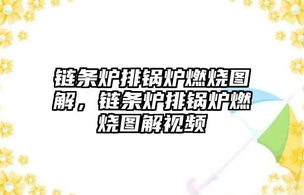 鏈條爐排鍋爐燃燒圖解，鏈條爐排鍋爐燃燒圖解視頻