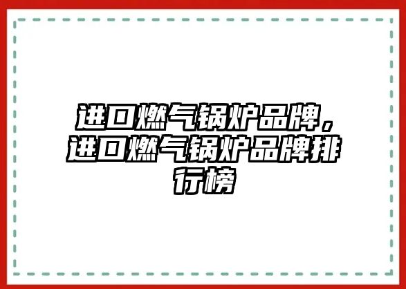 進口燃氣鍋爐品牌，進口燃氣鍋爐品牌排行榜