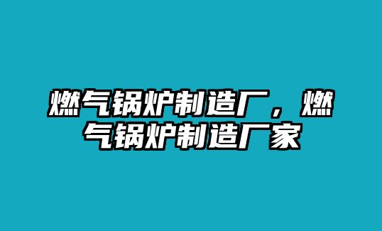 燃?xì)忮仩t制造廠，燃?xì)忮仩t制造廠家