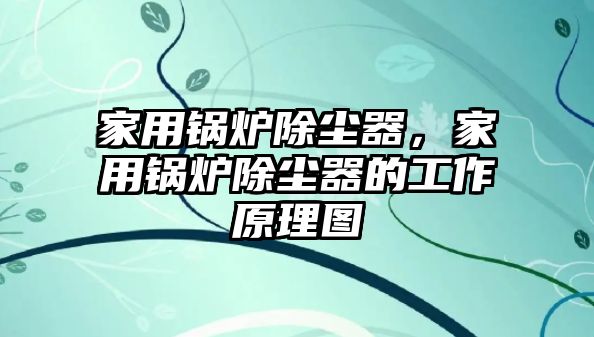 家用鍋爐除塵器，家用鍋爐除塵器的工作原理圖