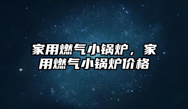 家用燃氣小鍋爐，家用燃氣小鍋爐價格