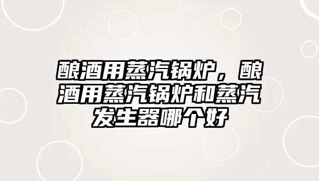 釀酒用蒸汽鍋爐，釀酒用蒸汽鍋爐和蒸汽發(fā)生器哪個(gè)好