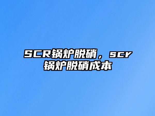 SCR鍋爐脫硝，scr鍋爐脫硝成本