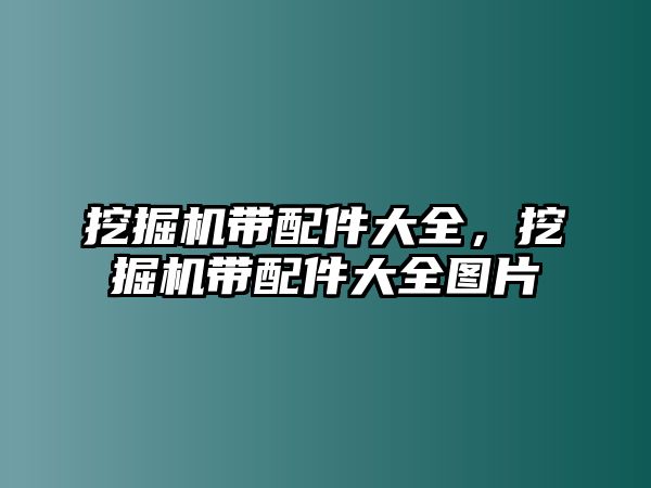 挖掘機(jī)帶配件大全，挖掘機(jī)帶配件大全圖片