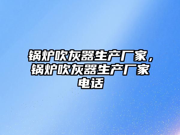 鍋爐吹灰器生產廠家，鍋爐吹灰器生產廠家電話