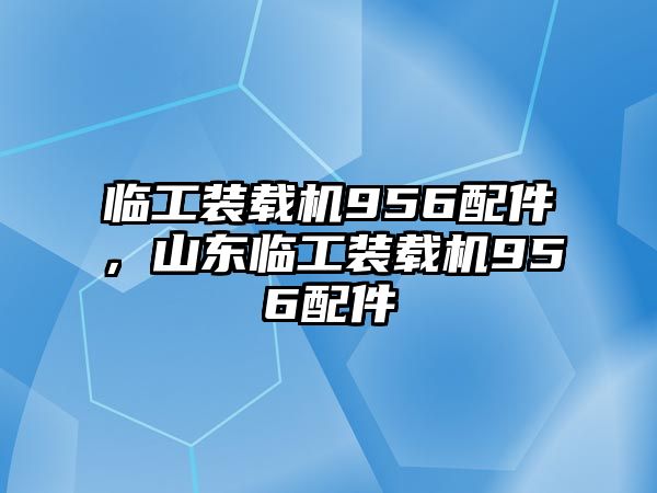 臨工裝載機956配件，山東臨工裝載機956配件