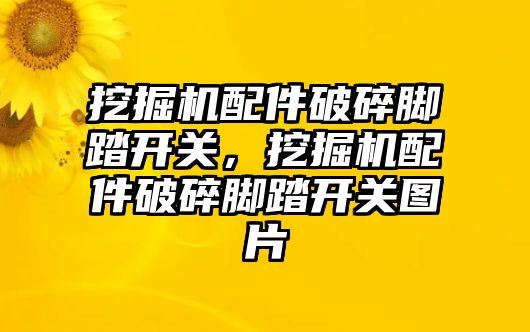 挖掘機配件破碎腳踏開關(guān)，挖掘機配件破碎腳踏開關(guān)圖片