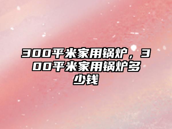 300平米家用鍋爐，300平米家用鍋爐多少錢