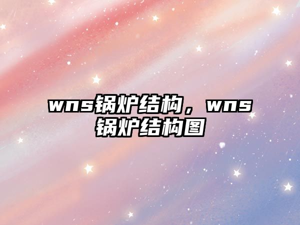 wns鍋爐結構，wns鍋爐結構圖