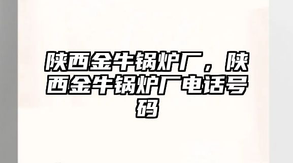 陜西金牛鍋爐廠，陜西金牛鍋爐廠電話號碼