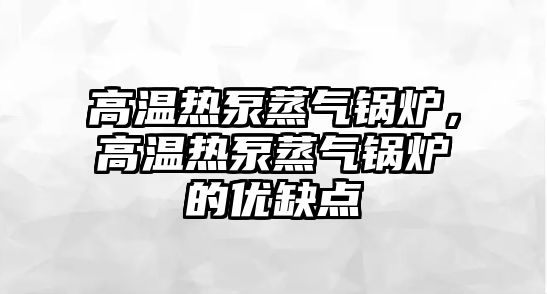 高溫?zé)岜谜魵忮仩t，高溫?zé)岜谜魵忮仩t的優(yōu)缺點