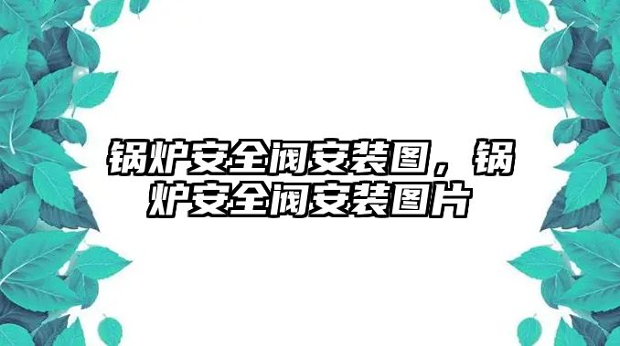 鍋爐安全閥安裝圖，鍋爐安全閥安裝圖片