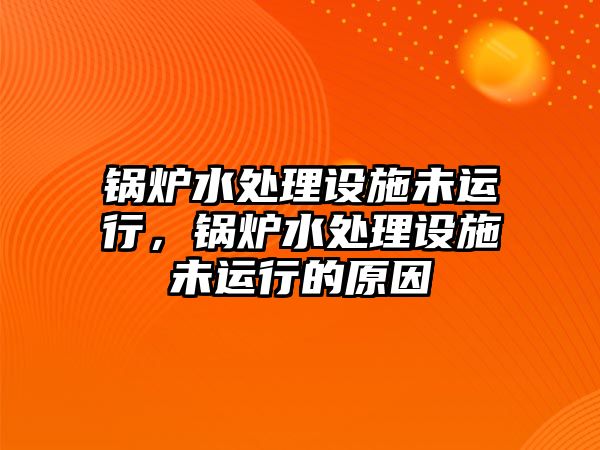 鍋爐水處理設(shè)施未運行，鍋爐水處理設(shè)施未運行的原因