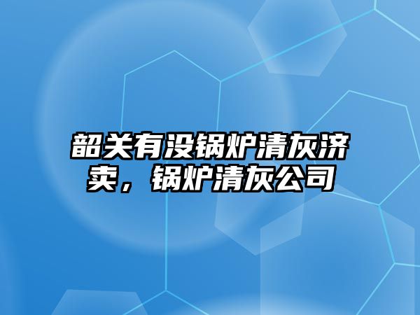 韶關有沒鍋爐清灰濟賣，鍋爐清灰公司