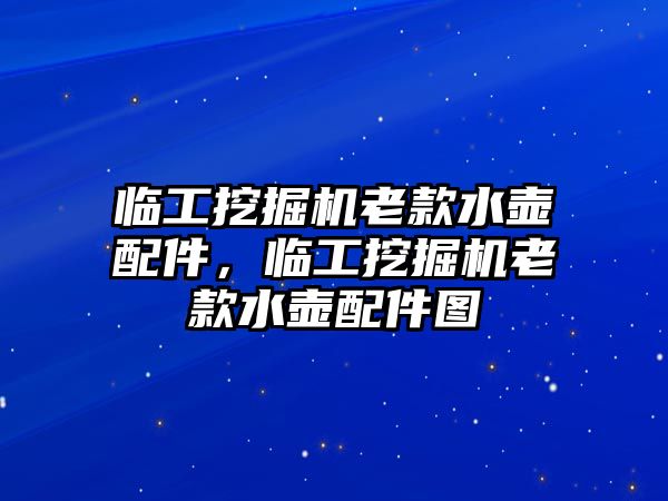 臨工挖掘機老款水壺配件，臨工挖掘機老款水壺配件圖