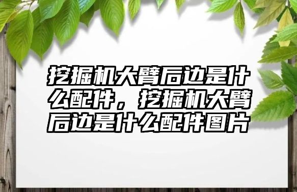 挖掘機(jī)大臂后邊是什么配件，挖掘機(jī)大臂后邊是什么配件圖片