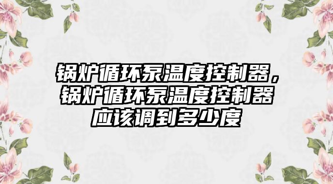 鍋爐循環泵溫度控制器，鍋爐循環泵溫度控制器應該調到多少度