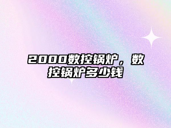 2000數控鍋爐，數控鍋爐多少錢