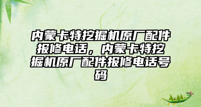 內蒙卡特挖掘機原廠配件報修電話，內蒙卡特挖掘機原廠配件報修電話號碼