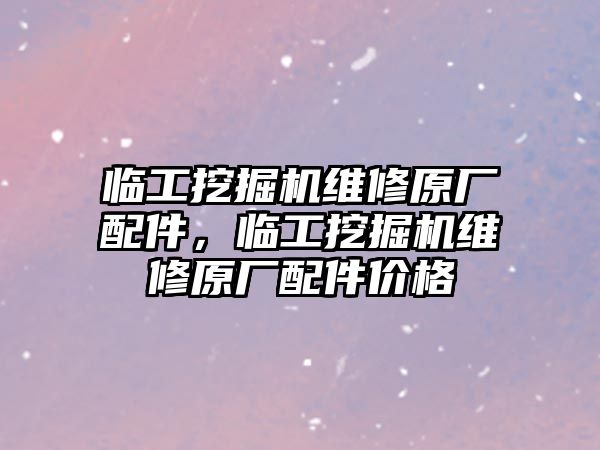 臨工挖掘機維修原廠配件，臨工挖掘機維修原廠配件價格