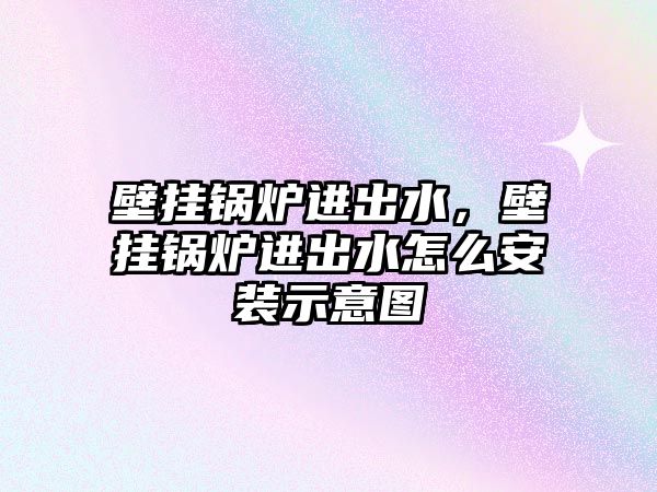 壁掛鍋爐進出水，壁掛鍋爐進出水怎么安裝示意圖