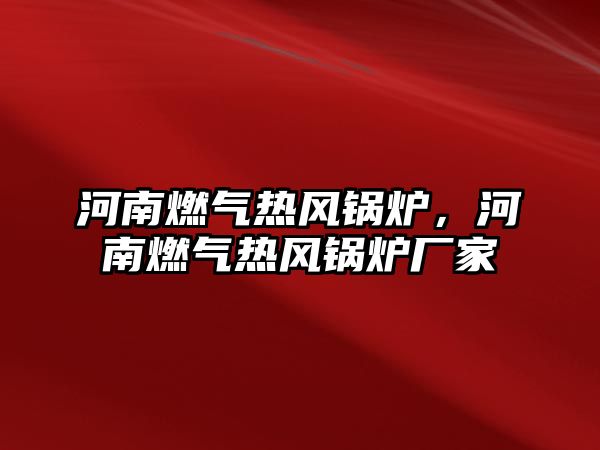 河南燃氣熱風鍋爐，河南燃氣熱風鍋爐廠家