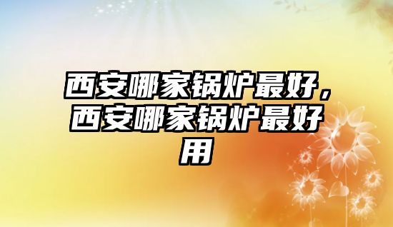 西安哪家鍋爐最好，西安哪家鍋爐最好用