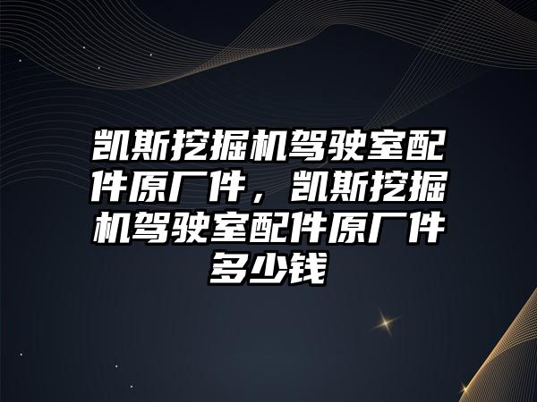 凱斯挖掘機(jī)駕駛室配件原廠件，凱斯挖掘機(jī)駕駛室配件原廠件多少錢