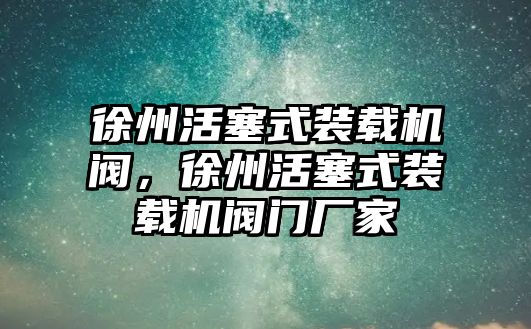 徐州活塞式裝載機閥，徐州活塞式裝載機閥門廠家