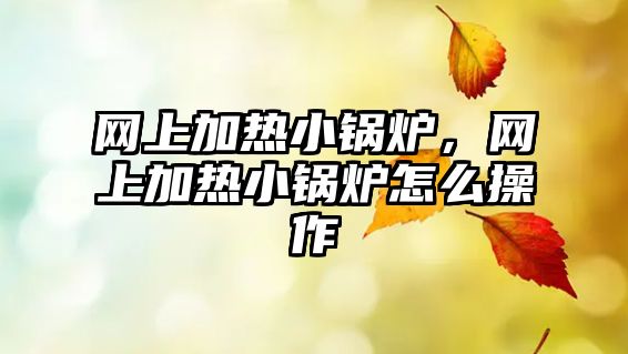 網上加熱小鍋爐，網上加熱小鍋爐怎么操作